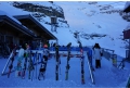 Montanha de Titlis na Suíça se prepara para o inverno